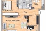 Dachgeschoßwohnung Leverkusen Bürrig - 3 Zimmer, 68 m&sup2;, 890&euro; | Angebot:27554970