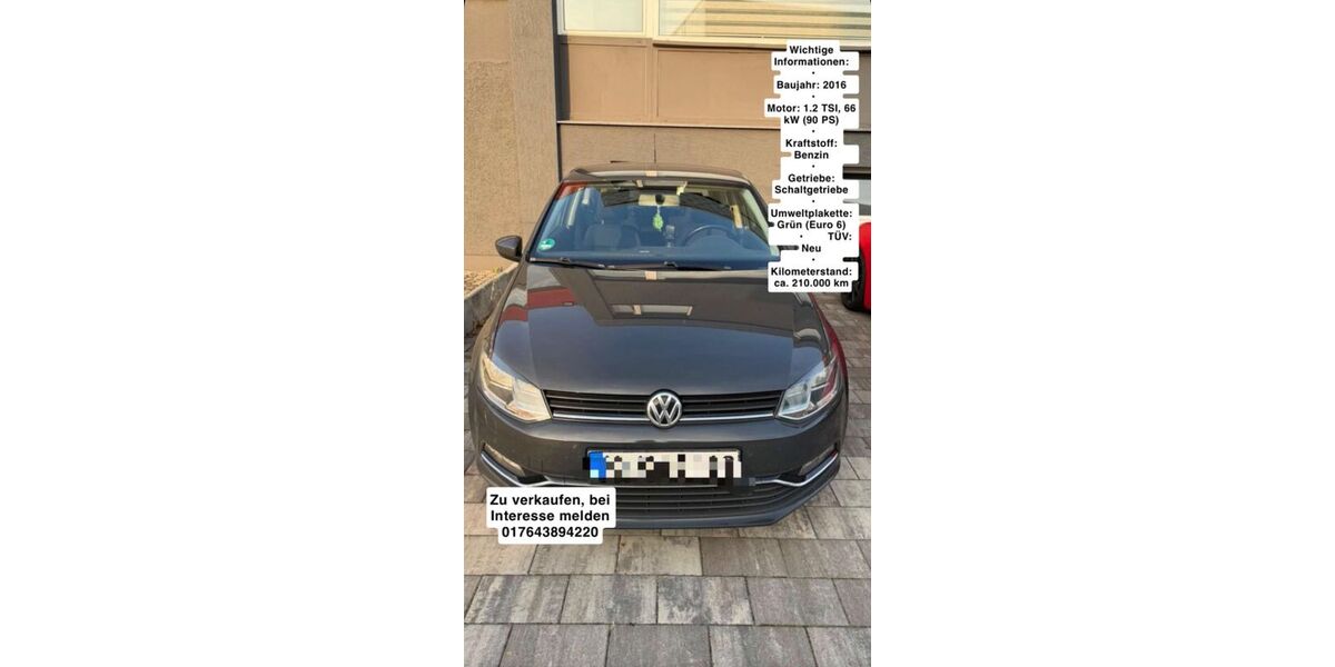 VW Polo 215.000 km 4.900 € Langenfeld 40764