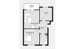Etagenwohnung Remscheid - 2.5 Zimmer, 56 m&sup2;, 109.950&euro; | Angebot:26226757