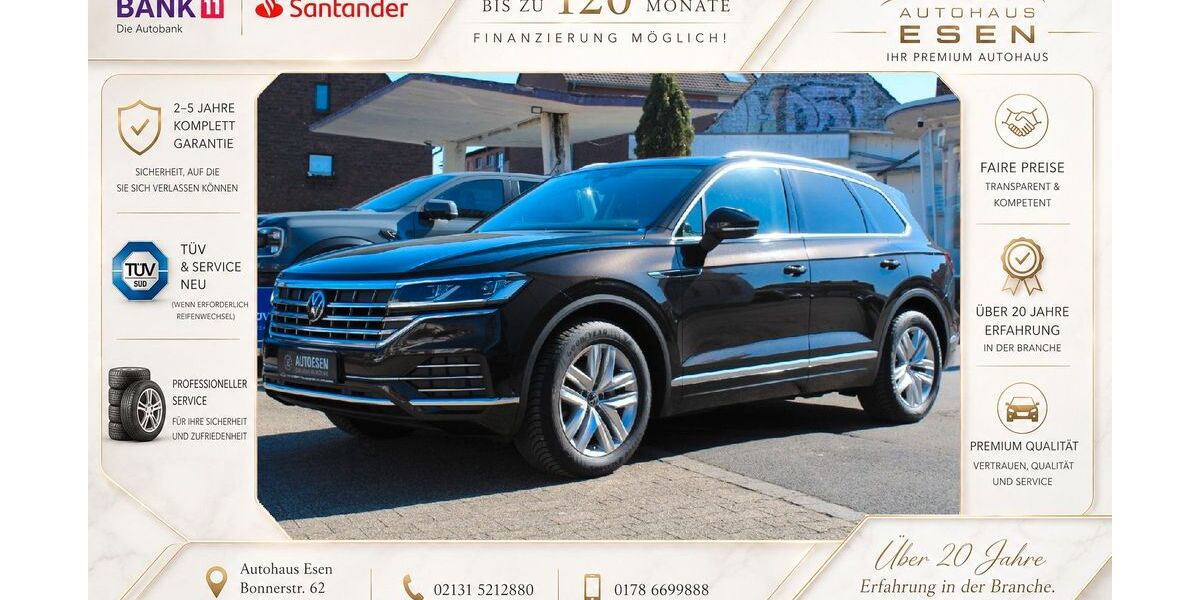 VW Touareg 117.000 km 35.900 &euro; Neuss 41468