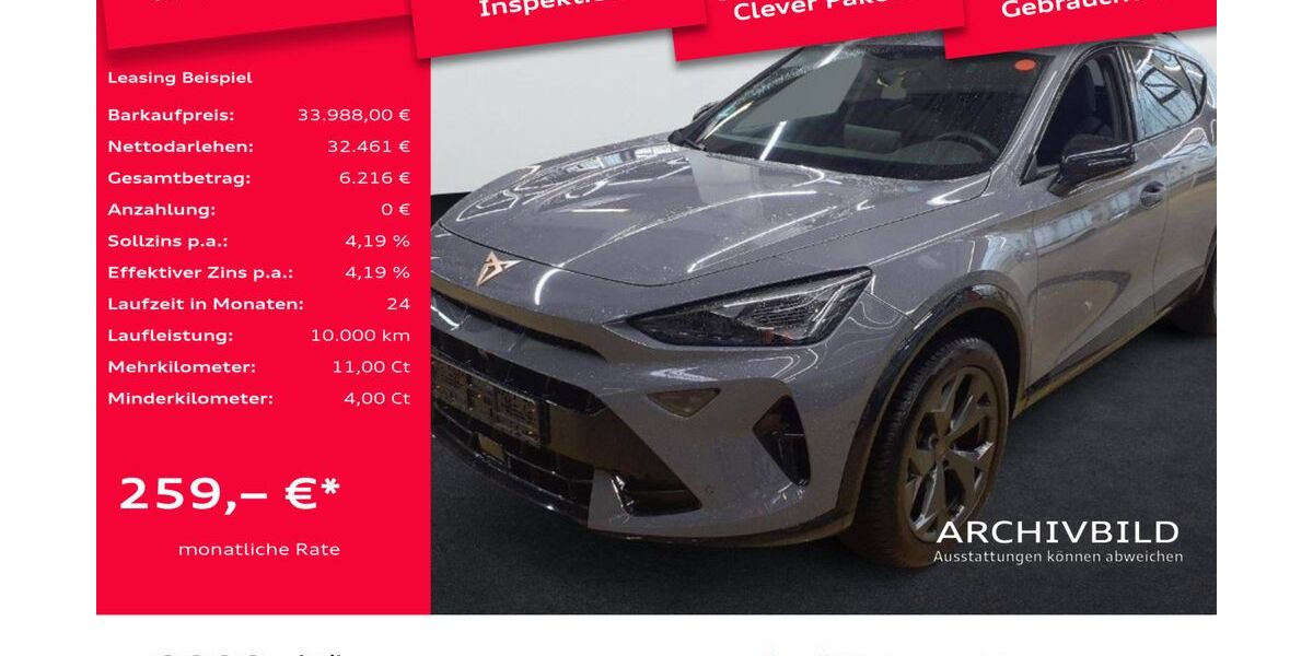 Cupra Formentor 17.535 km 33.988 &euro; Leverkusen 51373