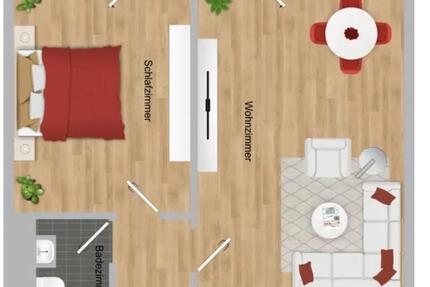 Wohnung Bergisch Gladbach Alt-Frankenforst - 2 Zimmer, 62 m&sup2;, 165.000&euro; | Angebot:27630568