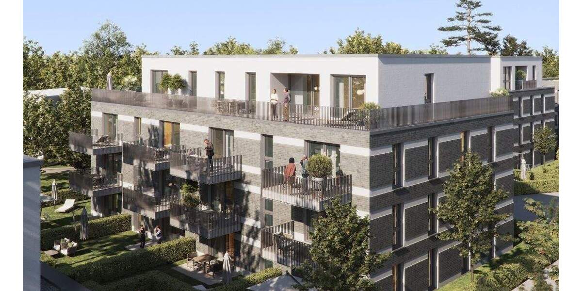 Terrassenwohnung Monheim am Rhein Baumberg - 2 Zimmer, 82 m&sup2;, 495.000&euro; | Angebot:24620368