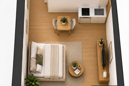 Wohnung Neuss Furth-Mitte - 1 Zimmer, 25 m&sup2;, 84.990&euro; | Angebot:27671844