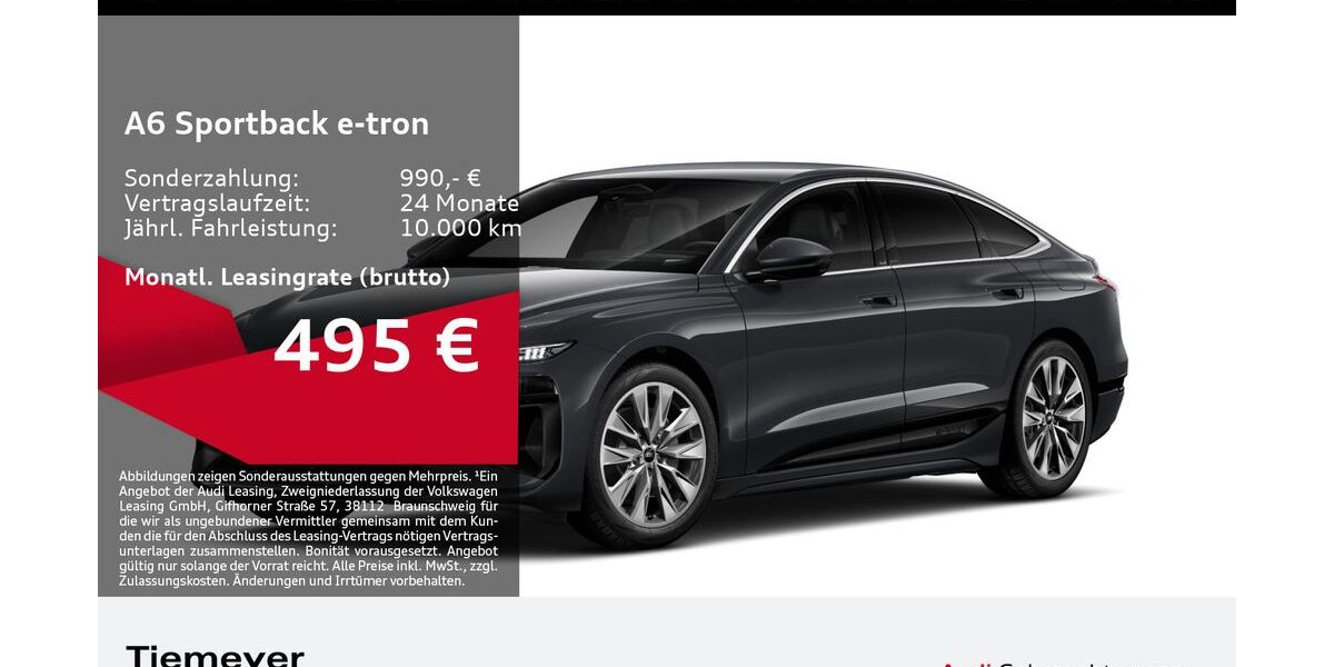 Audi A6 e-tron 15.703 km 64.880 &euro; Remscheid 42897