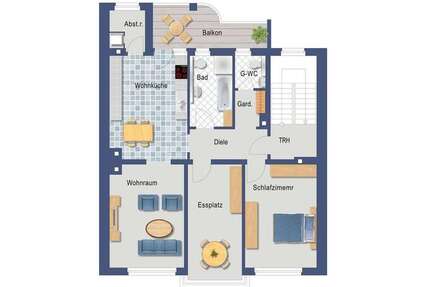 Wohnung zum Mieten in Essen 945 € 83 m²
