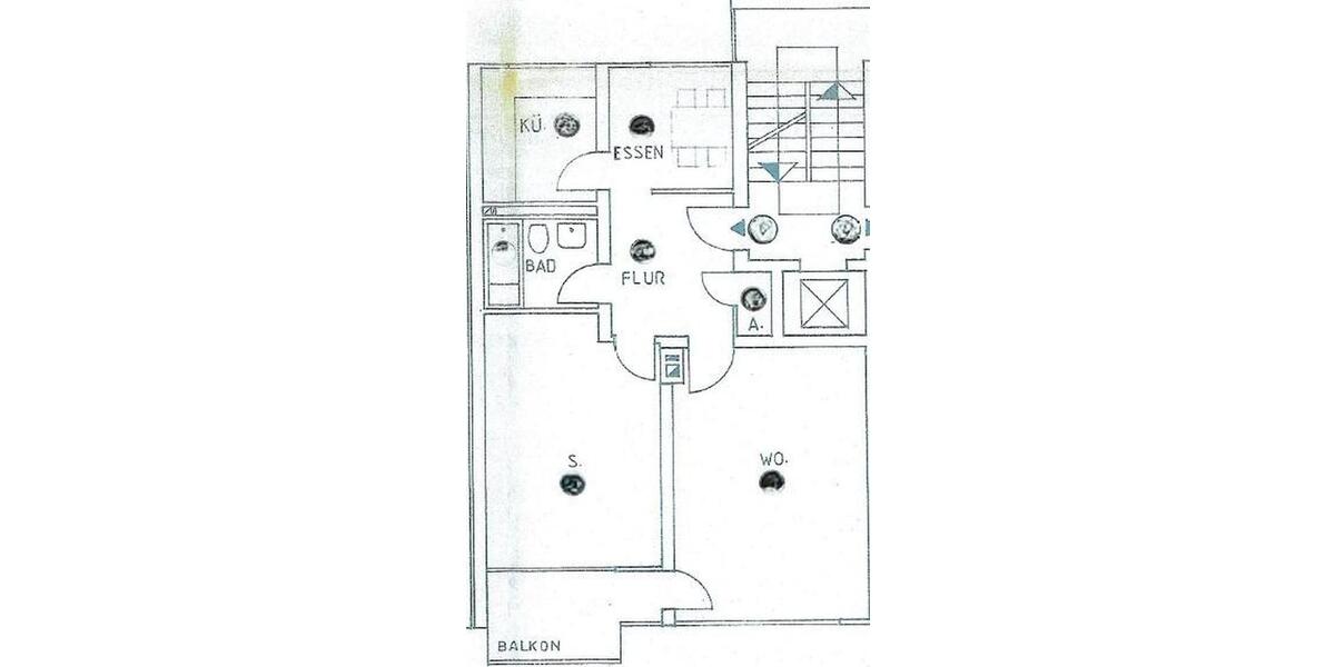 Etagenwohnung Wuppertal Gemarkung Nächstebreck - 2.5 Zimmer, 64 m&sup2;, 560&euro; | Angebot:25857618