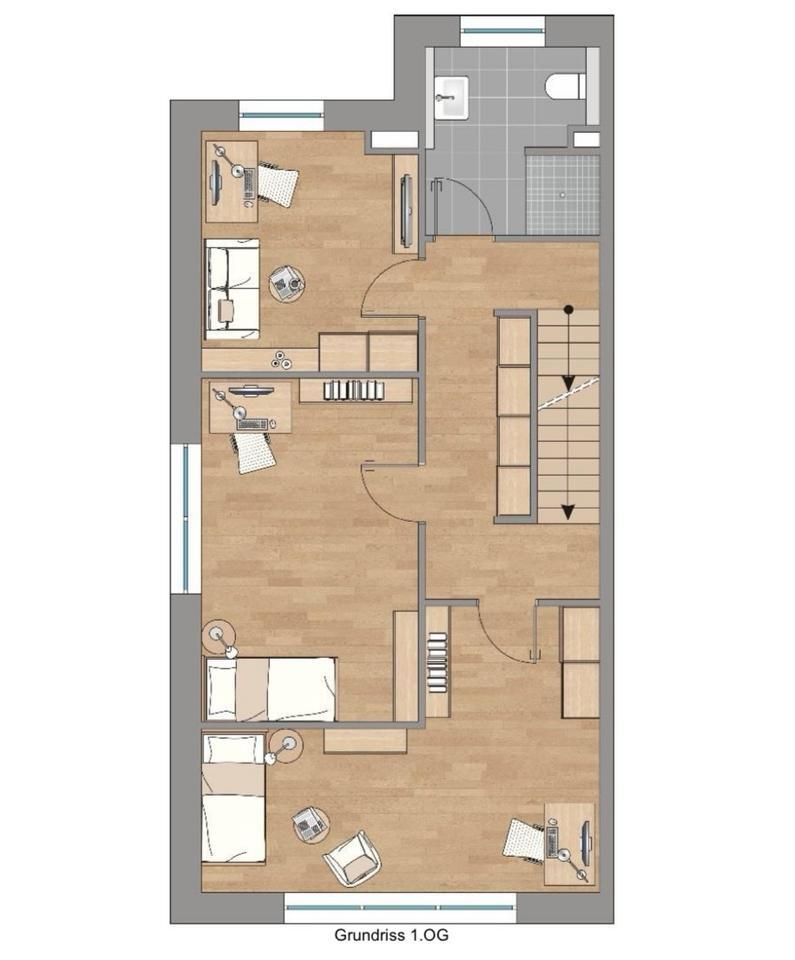 Neubau Reiheneckhaus mit Dachterasse & Garten in Solingen