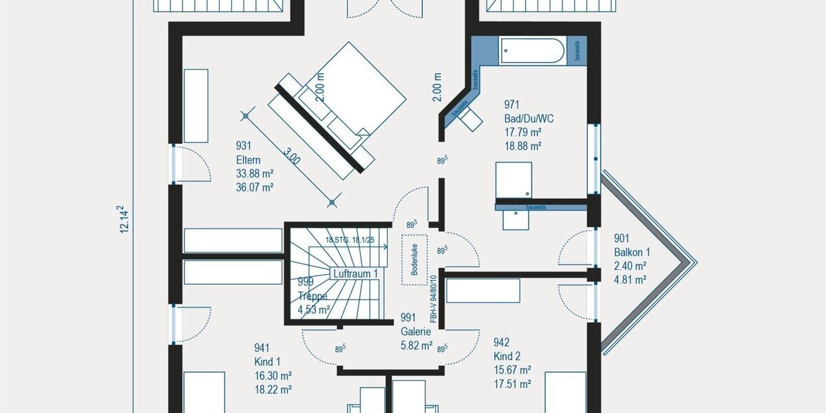 Ihr Einfamilienhaus in Wuppertal - Individuell geplant und nach Ihren Wünschen gefertigt - Einfamilienhaus Wuppertal Gemarkung Nächstebreck | Angebot:27513989