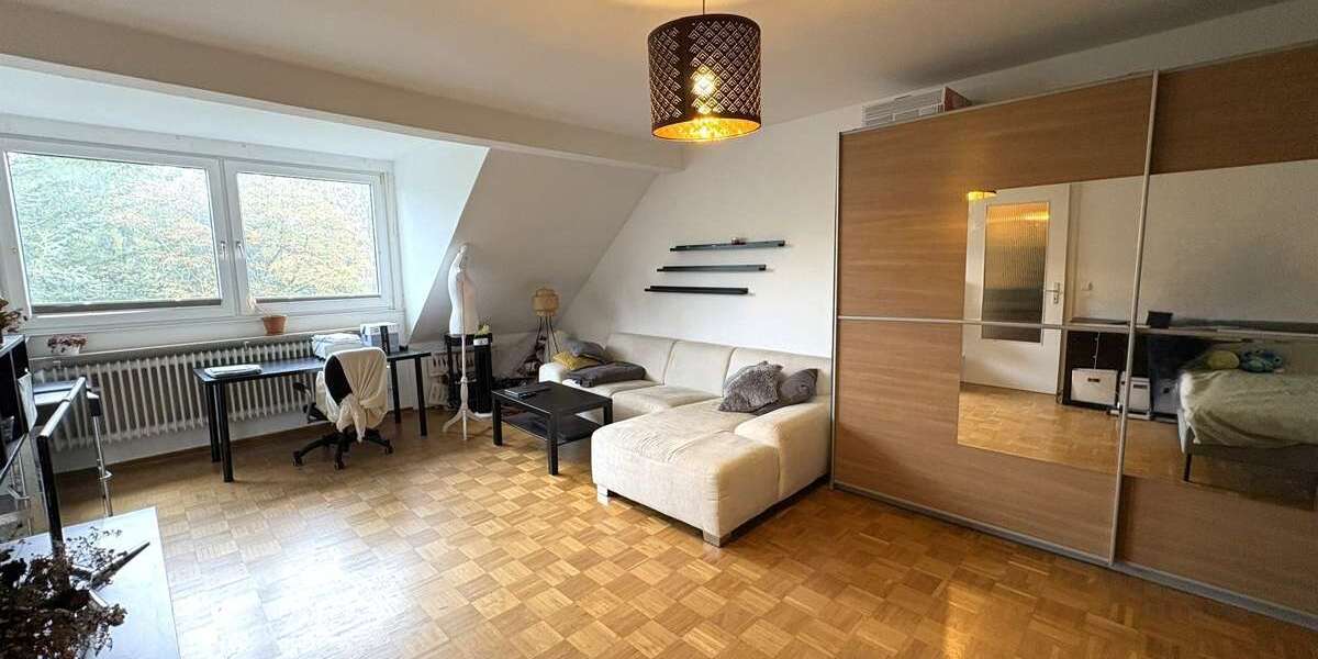 Etagenwohnung Düsseldorf Flingern Süd - 1 Zimmer, 49 m&sup2;, 550&euro; | Angebot:27683940