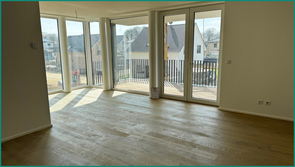 NEUBAU-ERSTBEZUG: MODERNE 3-ZIMMER-WOHNUNG MIT AUFZUG, GROSSEM BALKON UND PKW-STELLPLATZ IN RADEVORM - Etagenwohnung Radevormwald | Angebot:26818182