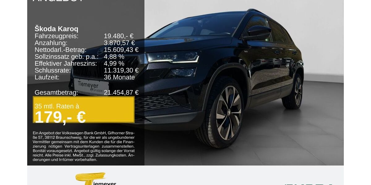 Skoda Karoq 117.429 km 19.110 &euro; Remscheid 42857