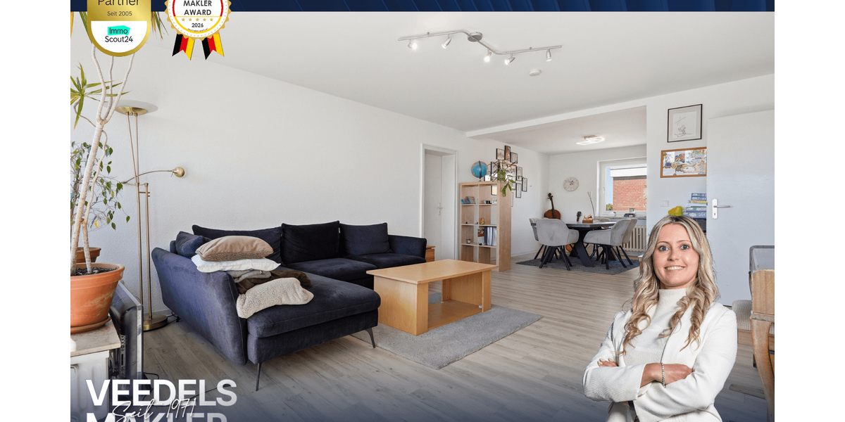 Etagenwohnung Bergisch Gladbach Frankenforst - 4.5 Zimmer, 101 m&sup2;, 315.000&euro; | Angebot:26705614