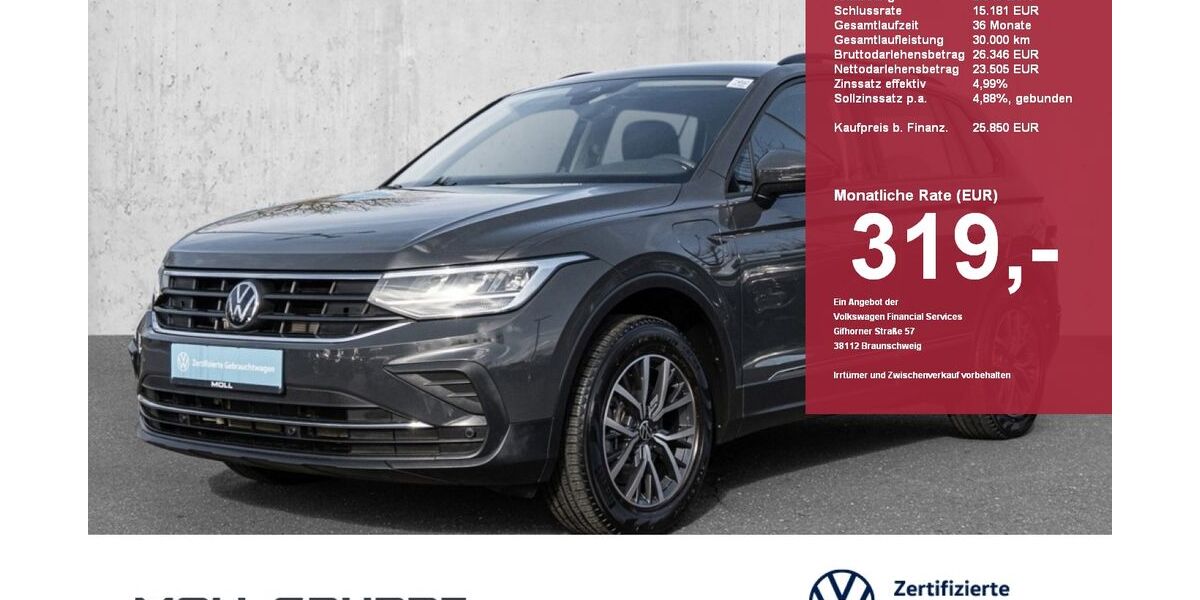 VW Tiguan 33.500 km 25.850 &euro; Düsseldorf 40474