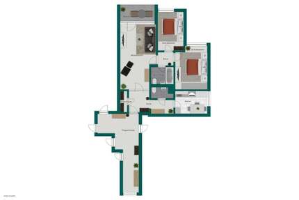 Wohnung Leverkusen Alkenrath - 3 Zimmer, 80 m&sup2;, 179.000&euro; | Angebot:24673589
