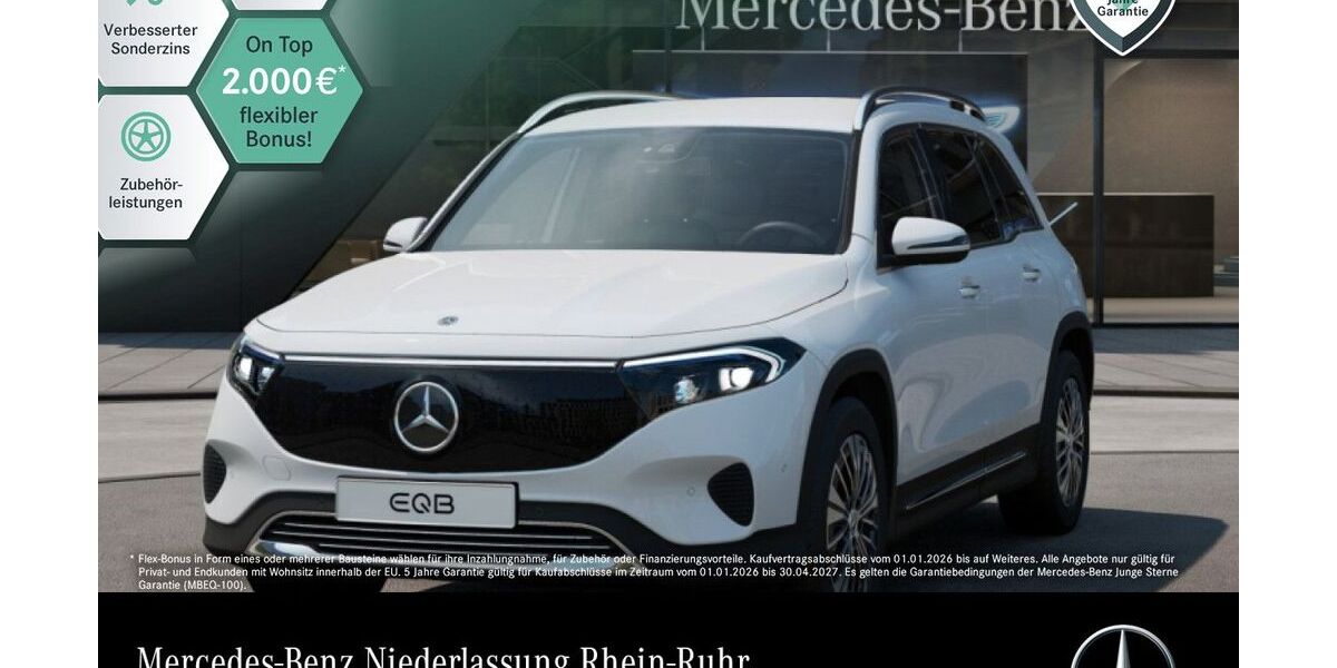 Mercedes-Benz EQB 14.653 km 39.290 &euro; Düsseldorf 40470