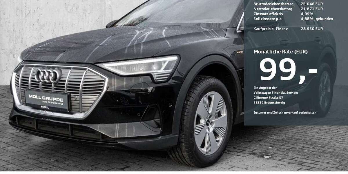 Audi e-tron 38.058 km 28.950 € Düsseldorf 40474