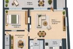 Dachgeschoßwohnung Bergisch Gladbach Alt-Frankenforst - 2 Zimmer, 66 m&sup2;, 790&euro; | Angebot:27550472