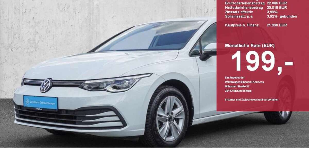 VW Golf 61.320 km 21.990 &euro; Düsseldorf 40474