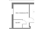 Etagenwohnung Solingen Ohligs - 1 Zimmer, 13 m&sup2;, 220&euro; | Angebot:24398817
