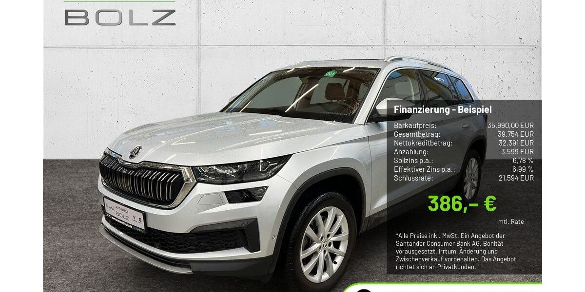 Skoda Kodiaq 48.216 km 35.990 &euro; Pulheim-Brauweiler 50259
