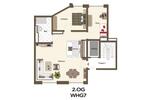 Etagenwohnung Düsseldorf Pempelfort - 3 Zimmer, 87 m&sup2;, 1.660&euro; | Angebot:25592051