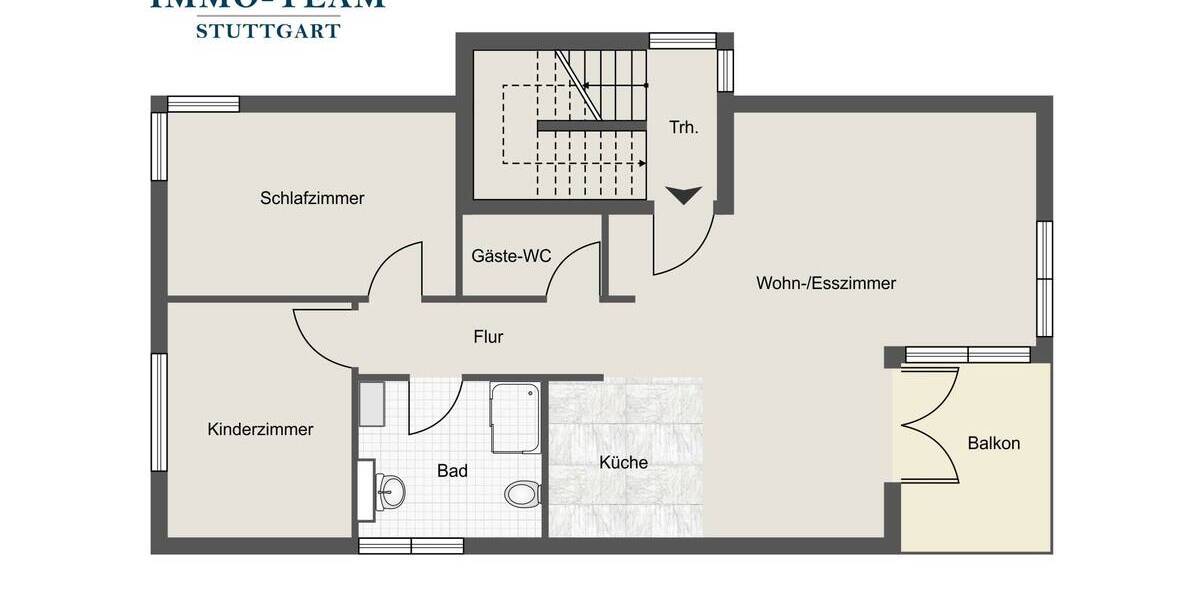 Etagenwohnung Pulheim - 3 Zimmer, 88 m&sup2;, 458.000&euro; | Angebot:26616774