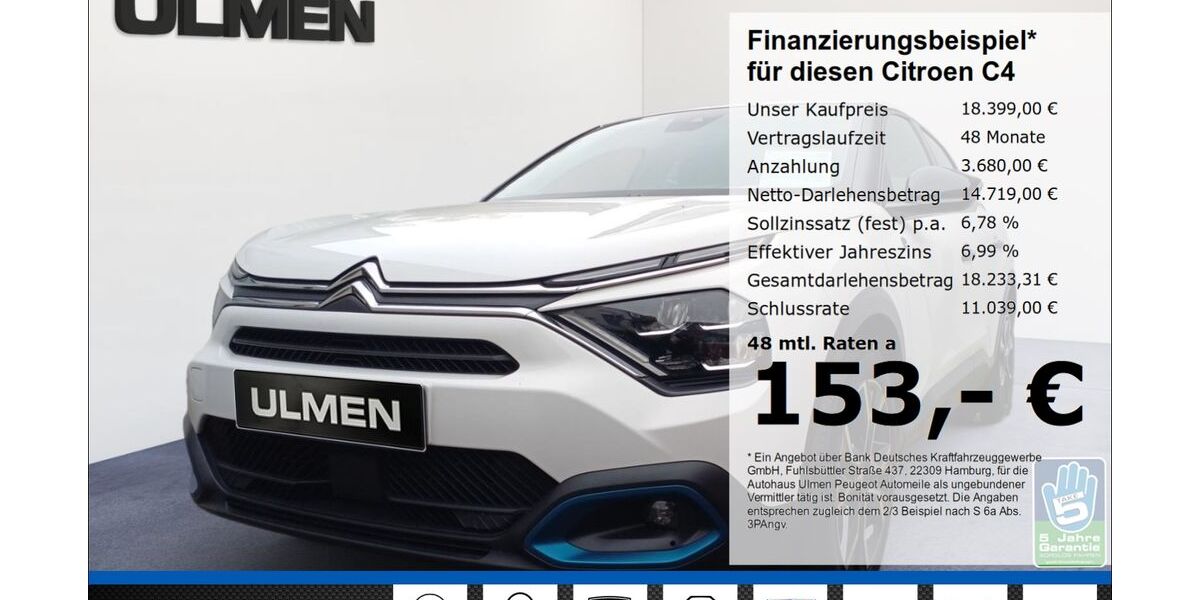 Citroen C4 18.175 km 18.399 &euro; Düsseldorf 40233