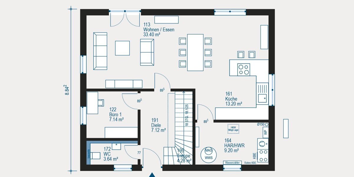 Wohnen mit Weitblick in Dormagen - Ihr maßgeschneidertes allkauf Ausbauhaus erleben - Einfamilienhaus Dormagen Nievenheim | Angebot:27429658