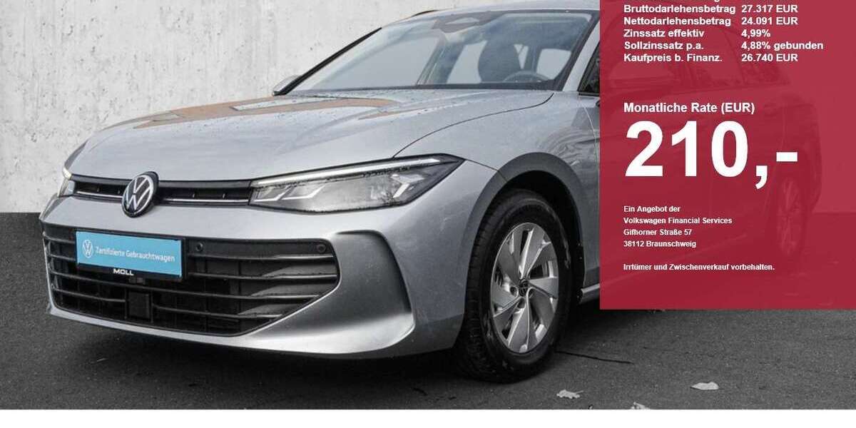 VW Passat 22.948 km 26.740 &euro; Düsseldorf 40549