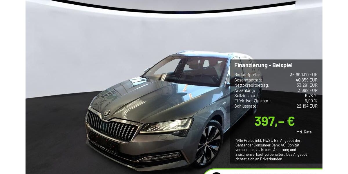 Skoda Superb 42.579 km 36.990 &euro; Pulheim-Brauweiler 50259