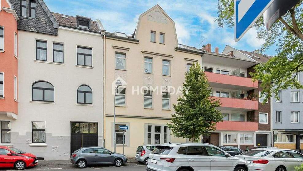 Vollständig modernisierte Altbauwohnung mit Terrasse in bester Lage von Düsseldorf-Eller 2 zimmer