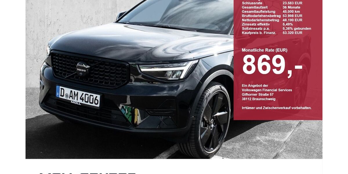 Volvo XC40 2.500 km 39.950 &euro; Düsseldorf 40549