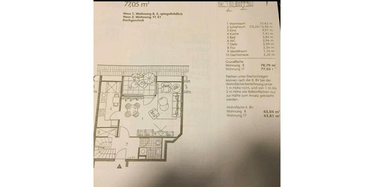 Maisonettenwohnung Heiligenhaus - 3 Zimmer, 65 m&sup2;, 215.000&euro; | Angebot:24704984