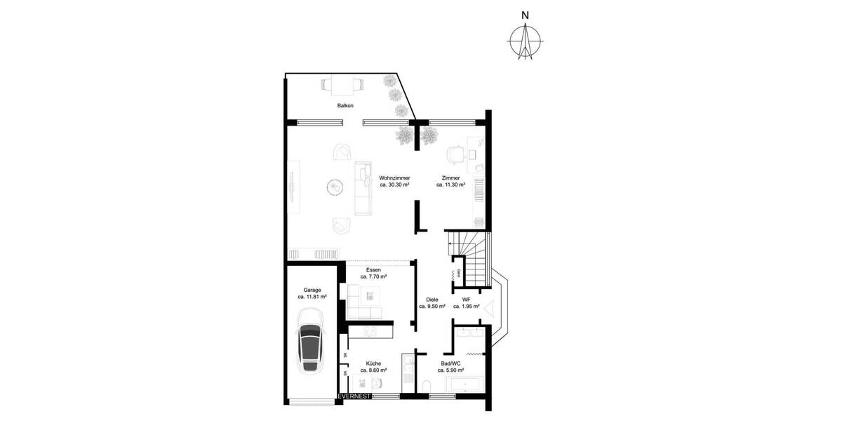 Doppelhaushälfte Kürten Waldmühle - 7 Zimmer, 157 m&sup2;, 499.000&euro; | Angebot:25686441