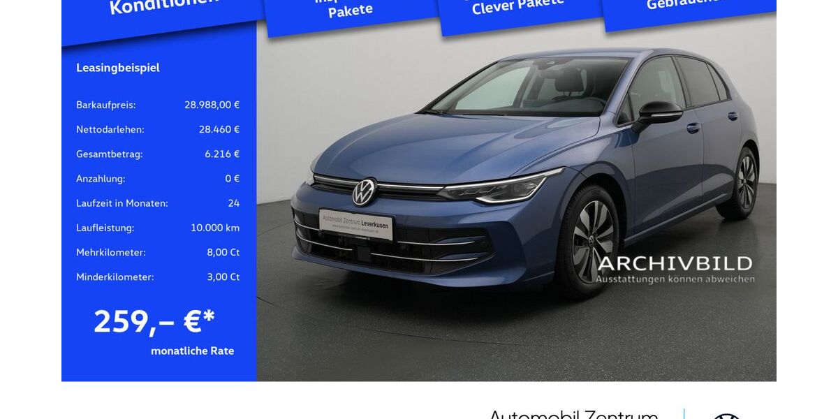 VW Golf 24.460 km 28.988 € Leverkusen 51379