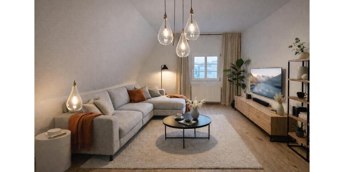 Dachgeschoßwohnung Remscheid Lüttringhausen - 2 Zimmer, 63 m&sup2;, 500&euro; | Angebot:25635993