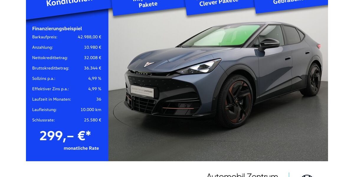 Cupra Tavascan 3.822 km 42.988 € Leverkusen 51379