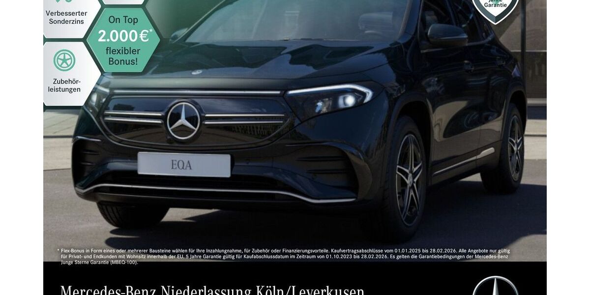 Mercedes-Benz EQA 8.342 km 34.990 € Köln 51149