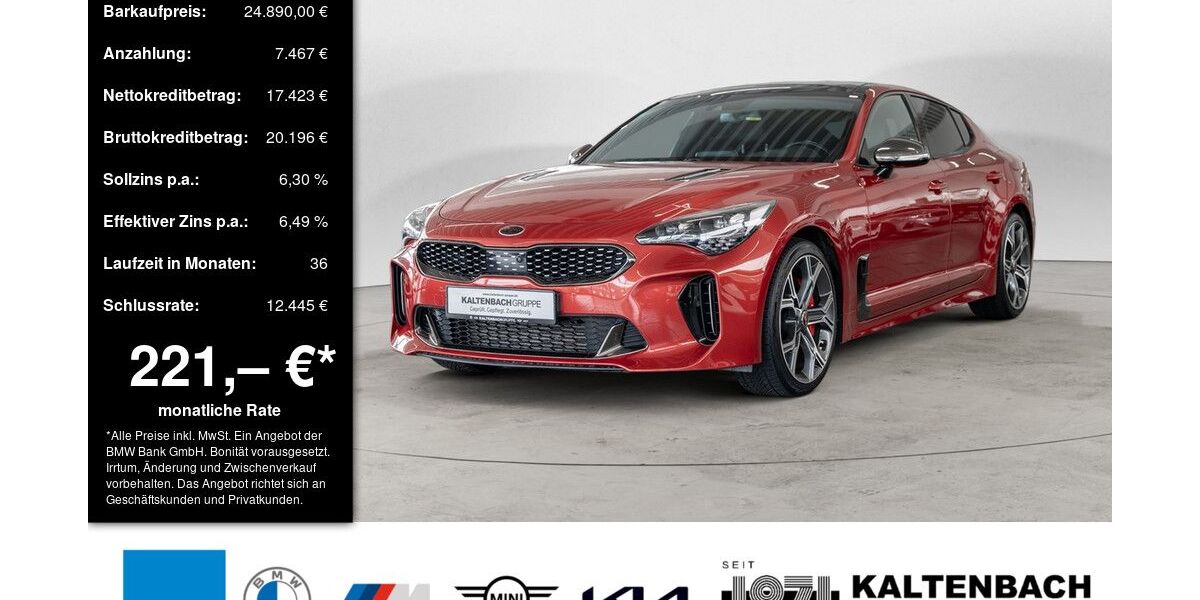 Kia Stinger 135.318 km 24.590 &euro; Remscheid 42897