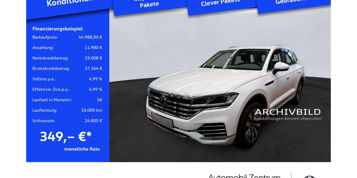 VW Touareg 52.891 km 44.988 &euro; Leverkusen 51379