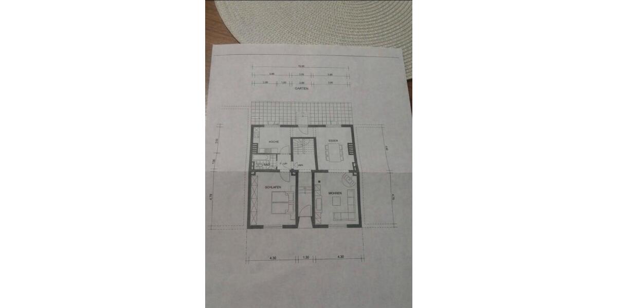 Erdgeschoßwohnung Wuppertal Arrenberg - 3 Zimmer, 80 m&sup2;, 900&euro; | Angebot:24831832