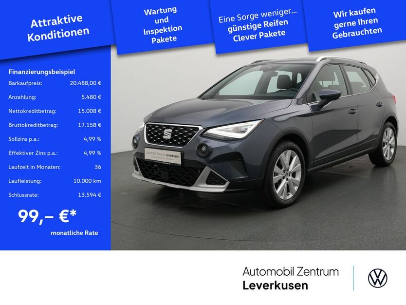Seat Arona 20.993 km 20.488 € Leverkusen 51379