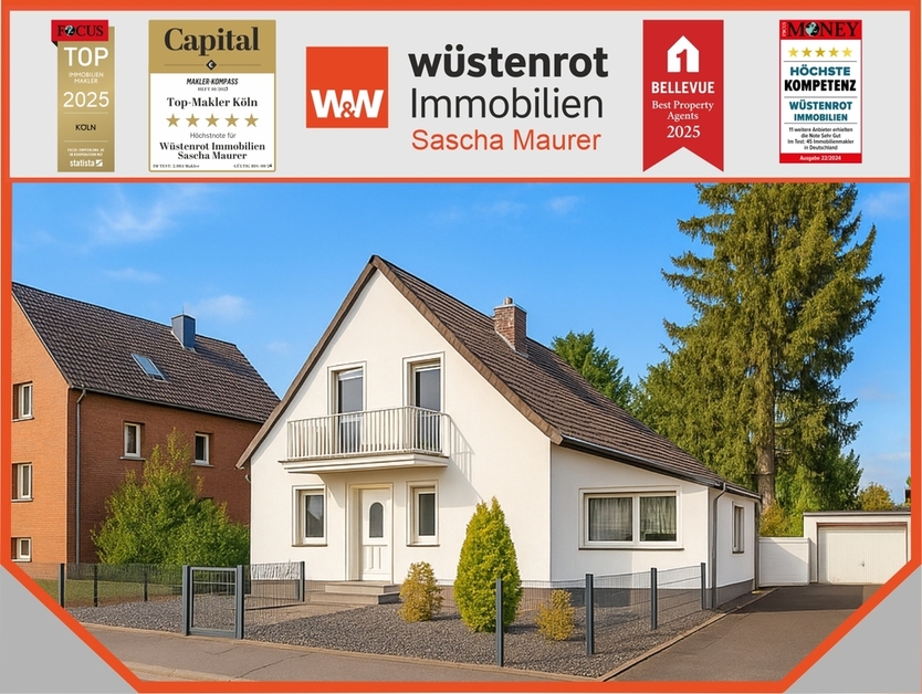 Mit 3D: Ein- bis Zweifamilienhaus in Köln-Wahnheide mit zusätzlichem Grundstück!