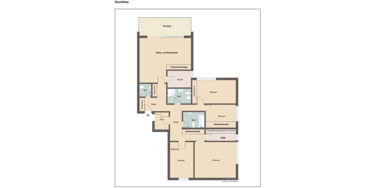 Terrassenwohnung Köln Innenstadt - 5 Zimmer, 182 m&sup2;, 1.290.000&euro; | Angebot:26576065
