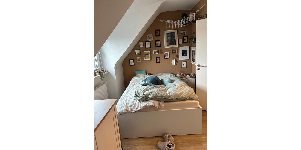 Dachgeschoßwohnung Düsseldorf Flingern Süd - 2 Zimmer, 50 m&sup2;, 720&euro; | Angebot:24444831