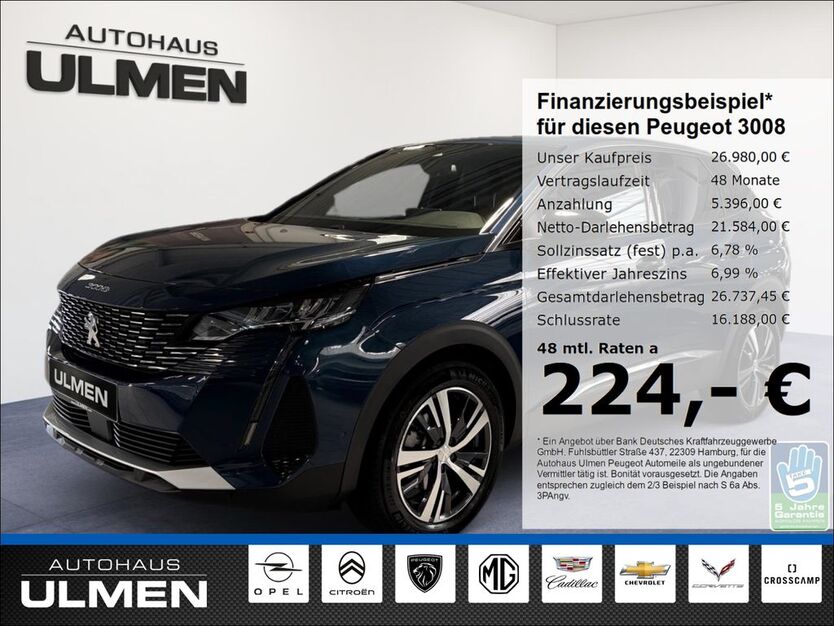 Peugeot 3008 27.087 km 26.980 € Düsseldorf 40233