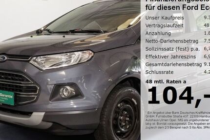 Ford EcoSport 87.415 km 9.390 &euro; Düsseldorf 40231