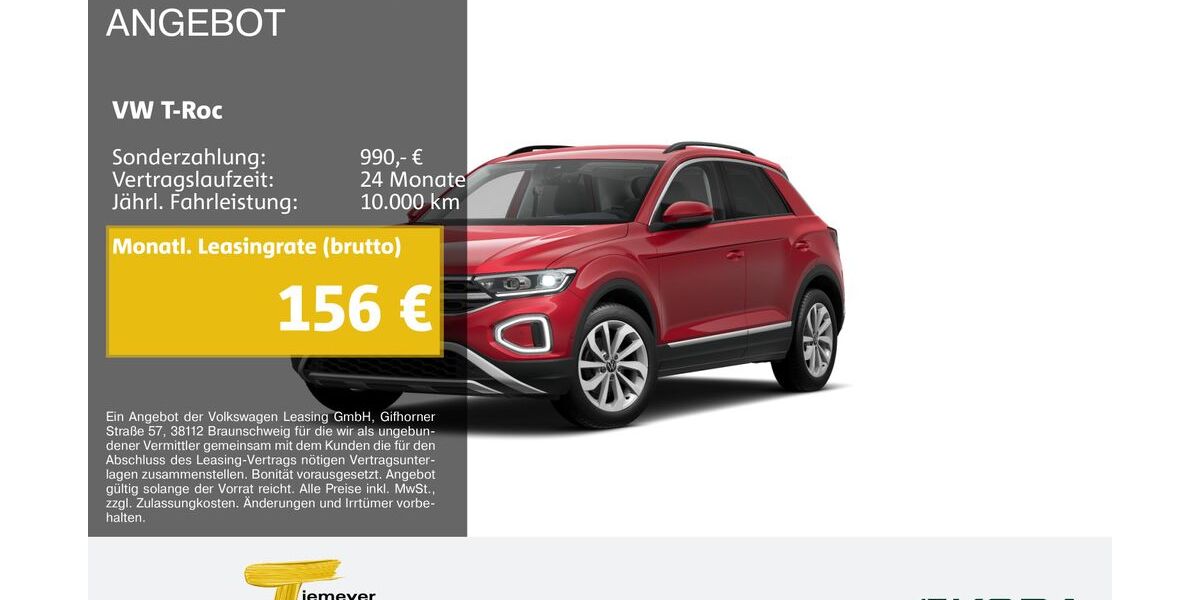 VW T-Roc 15.976 km 23.370 &euro; Remscheid 42857