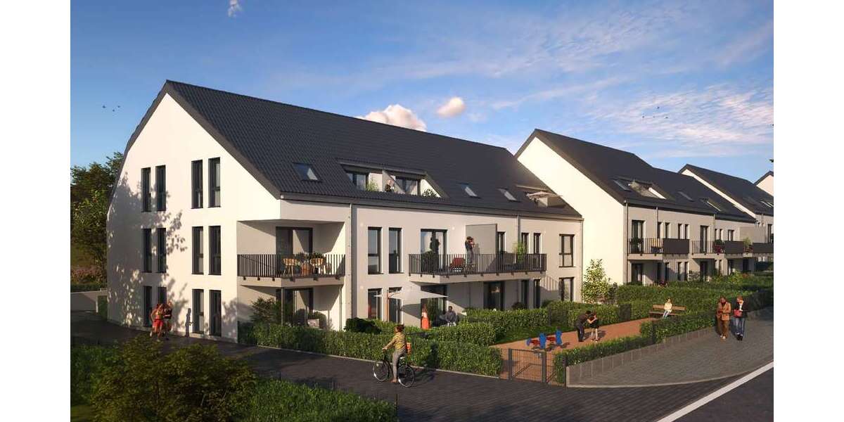 Etagenwohnung Leverkusen Schlebusch - 4 Zimmer, 89 m&sup2;, 1.460&euro; | Angebot:25281870